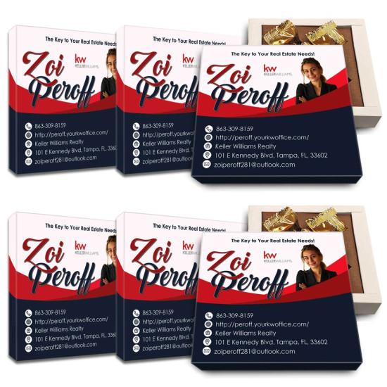 Personalized Realtor Closing Gifts | Deluxe Box Personalized realtor closing gifts with gourmet chocolate truffles