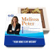 Thank You Notes for Real Estate Clients | Sweet Thanks Thank you notes paired with chocolate truffles for real estate clients