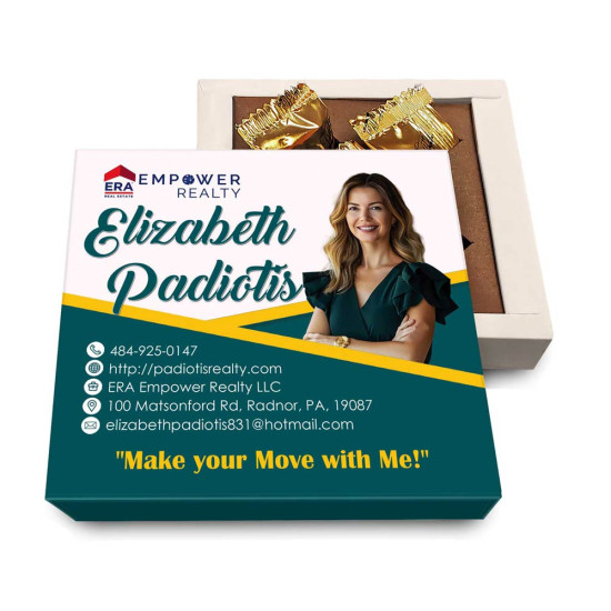 Real Estate Client Gifts | Luxury Chocolate Real estate client gifts: gourmet chocolate truffle boxes