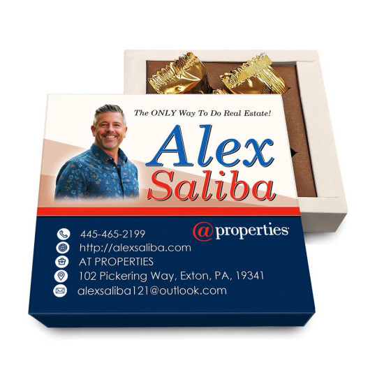 Gift Ideas for New Real Estate Agents | Welcome Box Gift ideas for new real estate agents: chocolate truffle starter kits
