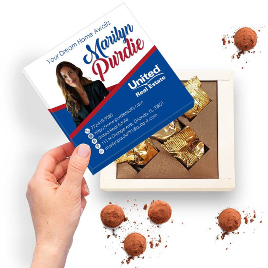 Bulk Holiday Gifts for Clients | Seasonal Chocolate Bulk holiday gifts for clients: assorted chocolate truffles
