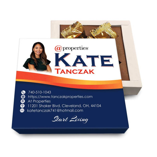 Best Client Gifts from Realtors | Deluxe Tokens Best client gifts from realtors: elegant chocolate truffles