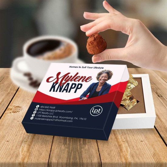 Real Estate Marketing Gift Ideas | Branded Gifts Real estate marketing gift ideas: premium chocolate truffles