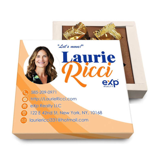 Unique Gifts for Realtors | Premium Chocolate Unique gifts for realtors: gourmet chocolate truffle boxes