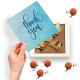 Cheap Business thank you gifts in bulk Premium Chocolate Gift with a Client Thank You Note | Unique Promotional Items |