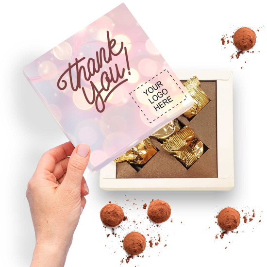 Gift in business - Custom printed chocolate gift boxes Custom printed gift box chocolates for gift in business