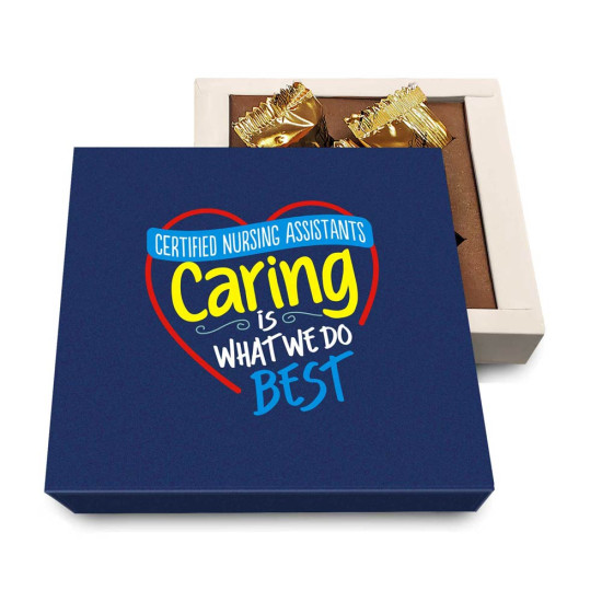 Personalized Nurse Gifts - Engraved Chocolate Box Customized chocolates for personalized nurse gifts