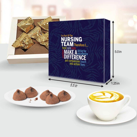 Gifts for Nursing Staff - Thank You Chocolate Hamper Premium chocolates for nursing staff gifts