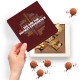 Personalized chocolates with patient thanks