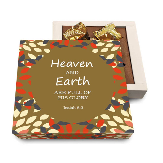 Christ Gift - Biblical Chocolate Box Scripture-inscribed chocolates as Christ gifts
