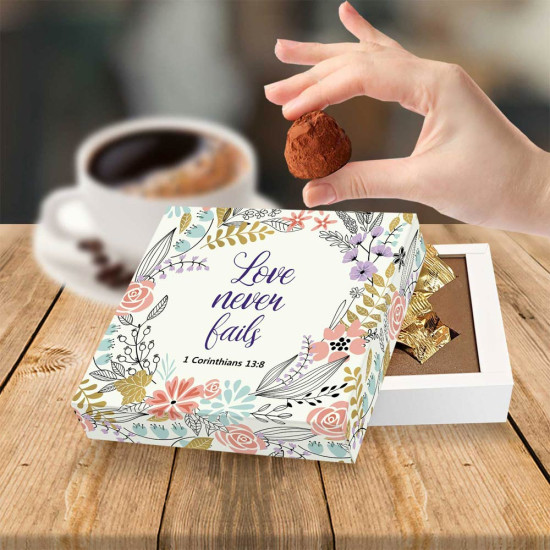 Christian Gifts for Teens - Faith Chocolate Set Youthful scripture chocolates for teens