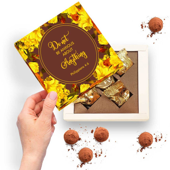 Christian Gifts for Fathers - Scripture Chocolate Set Blessed chocolates for Christian fathers