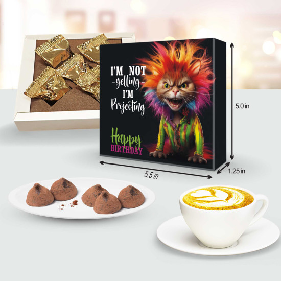 Gift for Woman Who Has Everything and Mom Gift Box - Hilarious Chocolate Impossible-to-shop-for chocolate solutions for moms and women