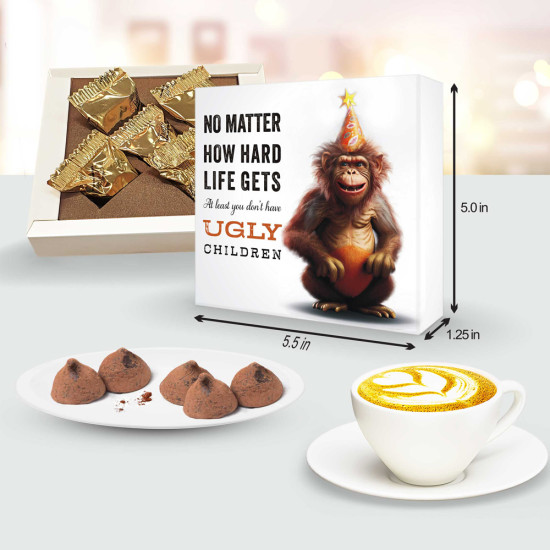 Best Gift and 50th Birthday Funny - Premium Comedy Chocolate Ultimate funny chocolate gift for 50th birthday laughs