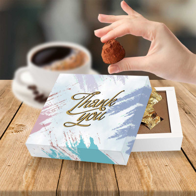 Work recognition - Bulk chocolate swag items Bulk swag items chocolates for work recognition