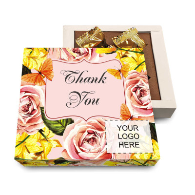 Thank you note for customer - Corp chocolate gift ideas Corp gift ideas chocolates with thank you note for customer