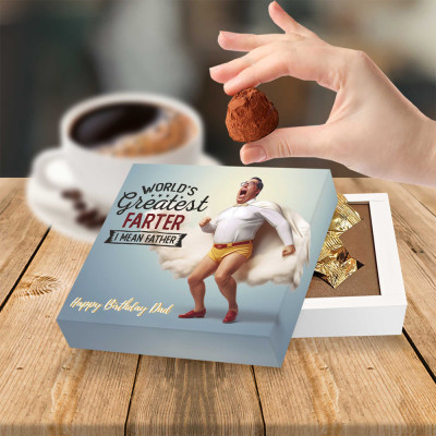 Witty chocolates for men who have everything and 40th birthdays