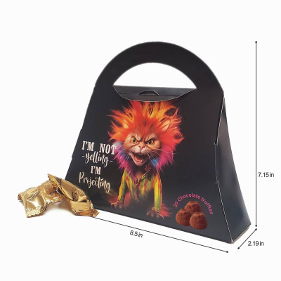 Funny Mom Birthday Gift & Cat Lover Gag Gift - Purse Design