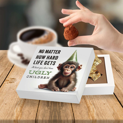 One-of-a-kind funny chocolate gift creations