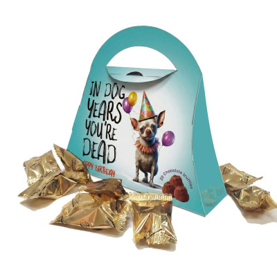 Hilarious Dog Lover Birthday Gag Gift Box - Purse Design Hilarious Dog Lover Birthday Gag Gift Box - Purse Design