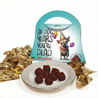 Hilarious Dog Lover Birthday Gag Gift Box - Purse Design Hilarious Dog Lover Birthday Gag Gift Box - Purse Design