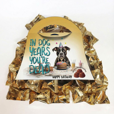 Humorous Birthday Gift for Dog Owners (Him or Her) - Purse Design